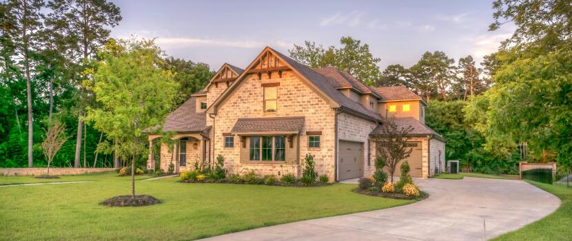 nice suburban home